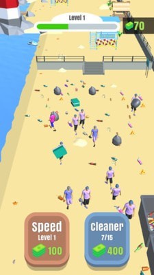 沙滩清洁工手游app截图