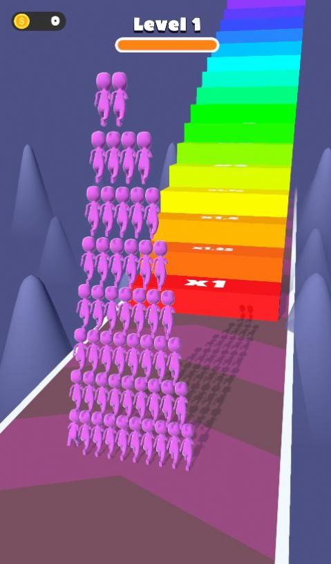 人群怪物奔跑3D手游app截图