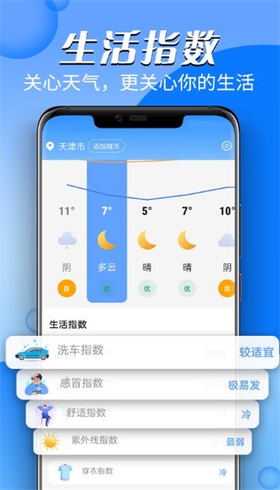 迤迤风云天气手机软件app截图