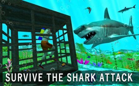愤怒鲨鱼狙击手3D手游app截图