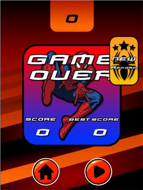 蜘蛛侠跳跃挑战手游app截图