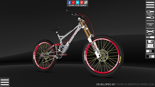 自行车配置器3D手游app截图