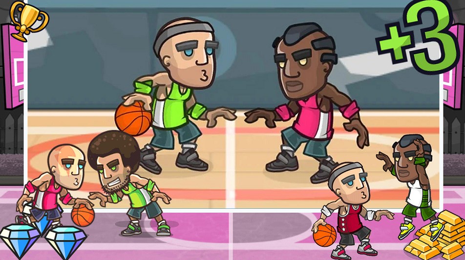 迷你篮球比赛手游app截图