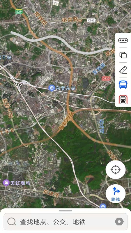 奥维3D高清街景地图手机软件app截图