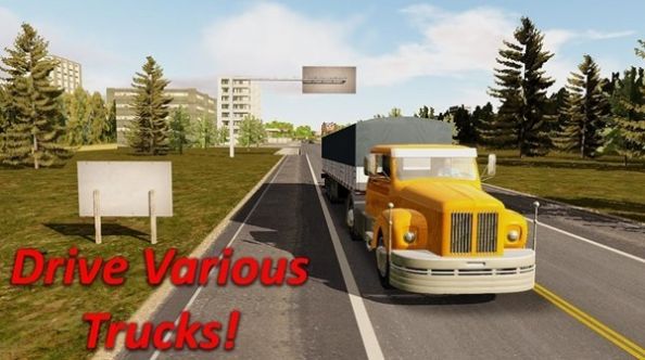 重型大卡车模拟驾驶游戏手游app截图