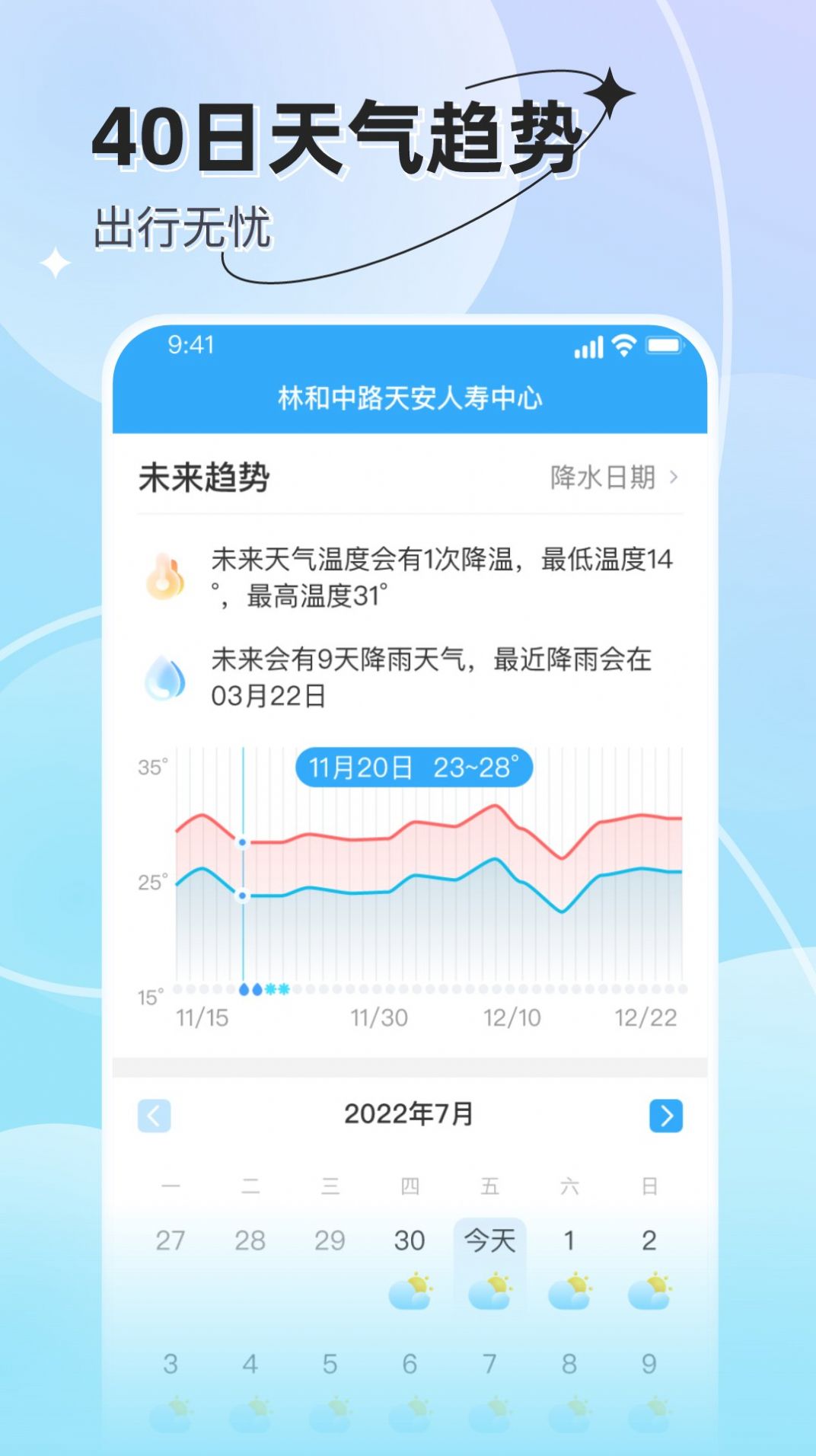 享看天气手机软件app截图