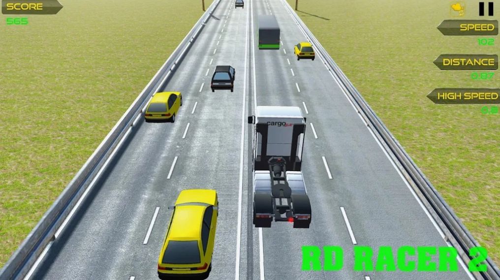 高度公路的野外驾驶模拟手游app截图