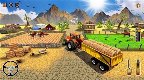 农场拖拉机模拟器3D手游app截图