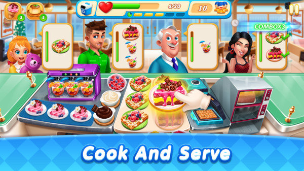 料理餐厅小屋游戏安卓版手游app截图