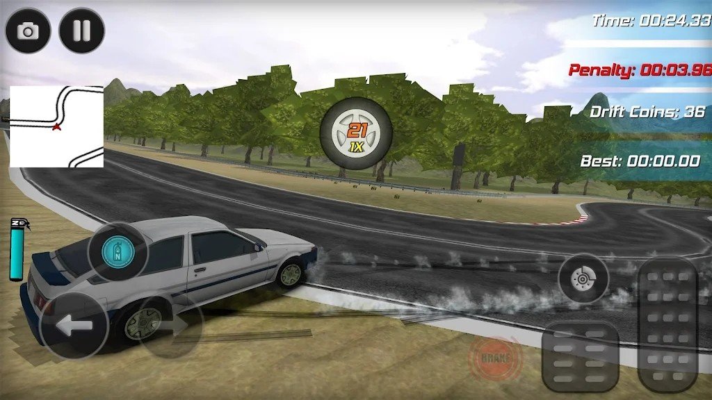 逼真的汽车漂移模拟器手游app截图