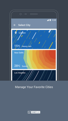 一加天气手机软件app截图
