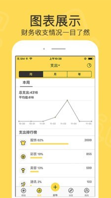 钱多记账手机软件app截图