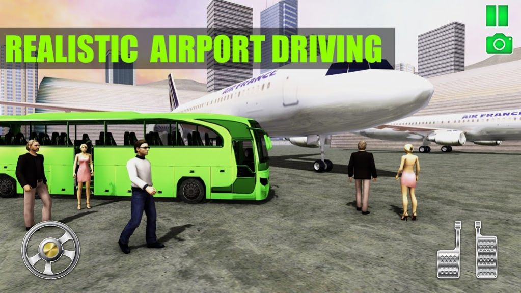 现代机场巴士模拟器手游app截图