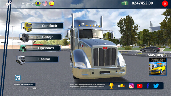 世界卡车驾驶模拟器最新版手游app截图