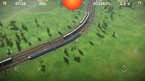 电动火车模拟器正版手机版手游app截图