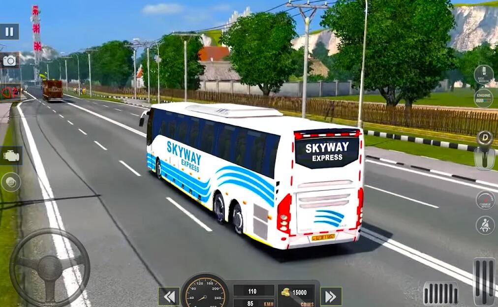 越野巴士模拟器3D修改版下载手游app截图