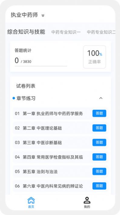 执业药师新题库手机软件app截图