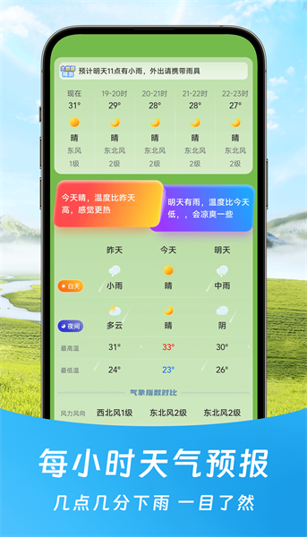 福气天气手机软件app截图