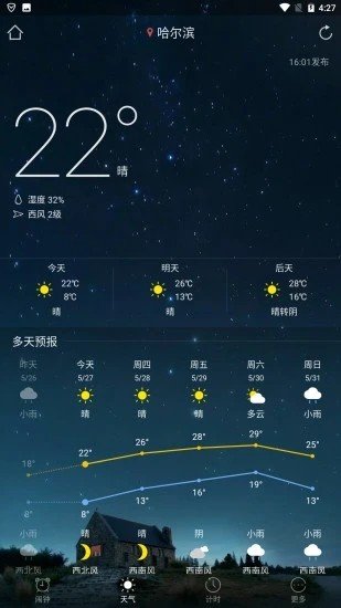 转云天气手机软件app截图