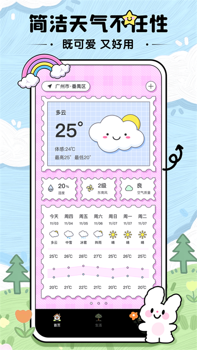 米糕天气物语app最新版本下载手机软件app截图