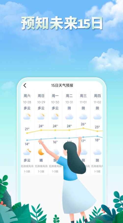 雨水天气手机软件app截图