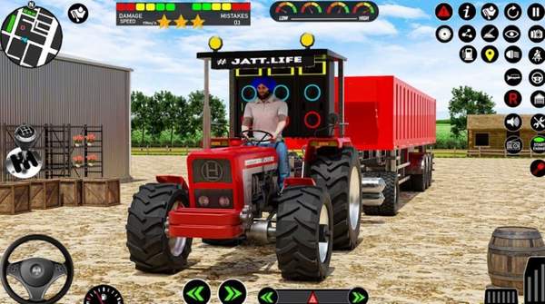 拖拉机农业模拟大师手游app截图