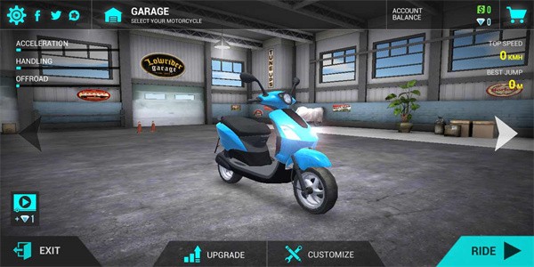 极限摩托车模拟器中文版手游app截图
