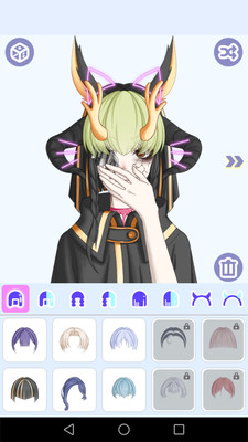 怪物女孩换装中文版下载手游app截图