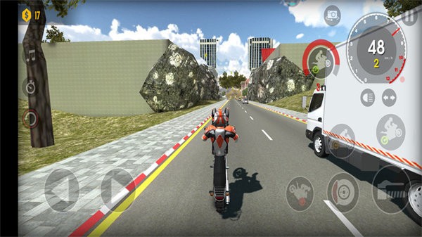 摩托车公路驾驶安卓版手游app截图