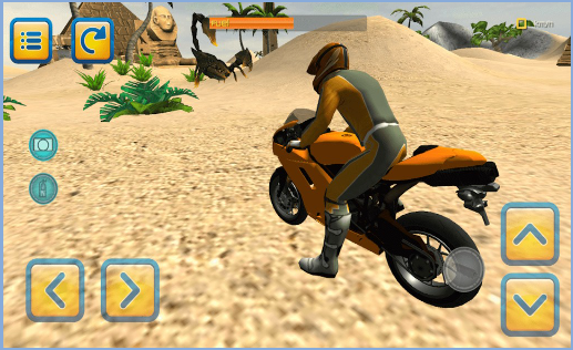 沙漠摩托车驾驶手游app截图