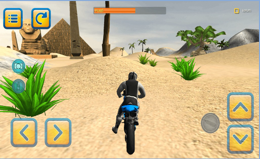 沙漠摩托车驾驶手游app截图