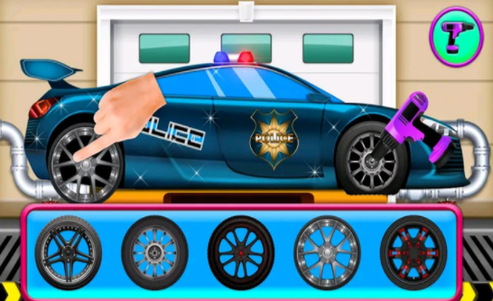 警察洗车清理安卓版手游app截图