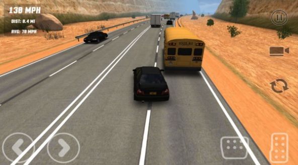 顶级公路跑车特技安卓版手游app截图