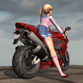 摩托车的女孩手游app logo