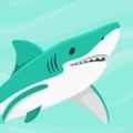 超级大白鲨手游app logo