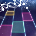节奏的钢琴白块手游app logo