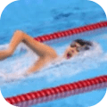 女子游泳赛手游app logo