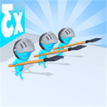 长矛运动员3D手游app logo