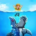 变异鲨大战正版手游app logo