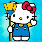 凯蒂猫合并小镇最新版手游app logo