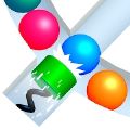 彩色弹球碰撞手游app logo