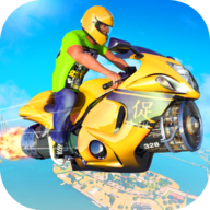 喷气超级摩托车赛车手游app logo