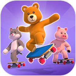 滑板小熊手游app logo