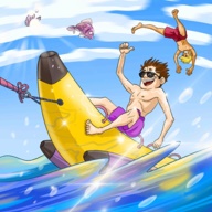香蕉滑雪最新版手游app logo