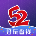 52玩手游手机版手机软件app logo