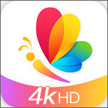 4K高清壁纸精灵最新版手机软件app logo