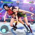 女孩摔跤格斗2022手游app logo