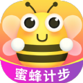 蜜蜂计步手机软件app logo