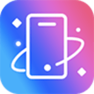 曲面闪光美化手机软件app logo