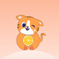 橘猫招聘手机软件app logo